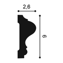 P8020 - profil et mesures (cm)