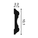 P8040 - profil et mesures (cm)