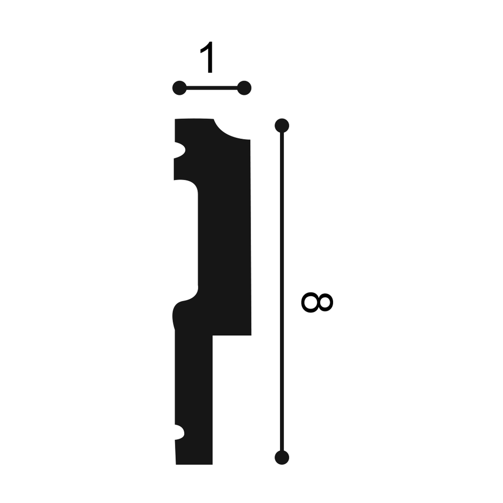 P9900 - profil et mesures (cm)
