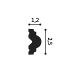 PX103 - profil et mesures (cm)