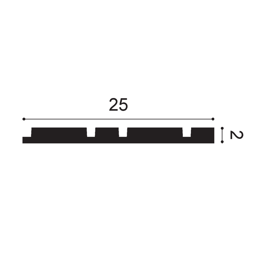 W119 - profil et mesures (cm)
