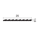 WX204 - profil et mesures (cm)