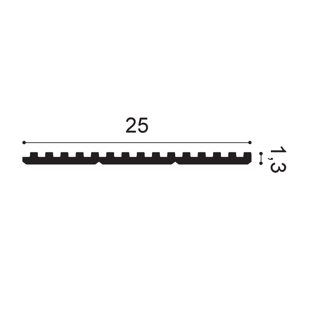 WX205 - profil et mesures (cm)