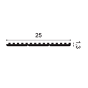WX205 - profil et mesures (cm)