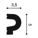P8060 - profil et mesures (cm)