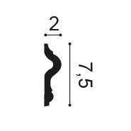 PX202 - profil et mesures (cm)