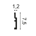SX187 - profil et mesures (cm)