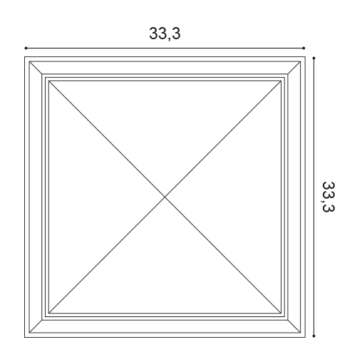 W123 - profil et mesures (cm)