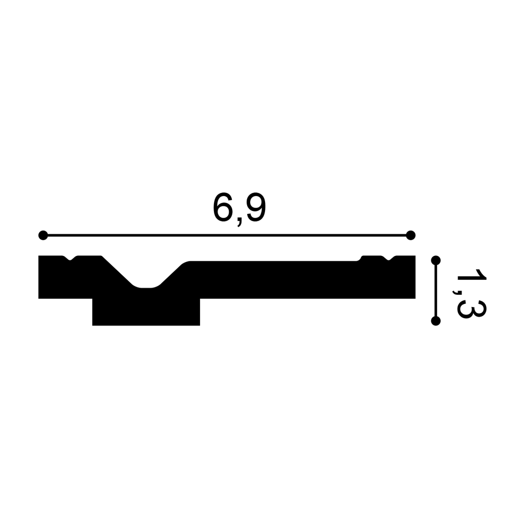 CX161 - profil et mesures (cm)