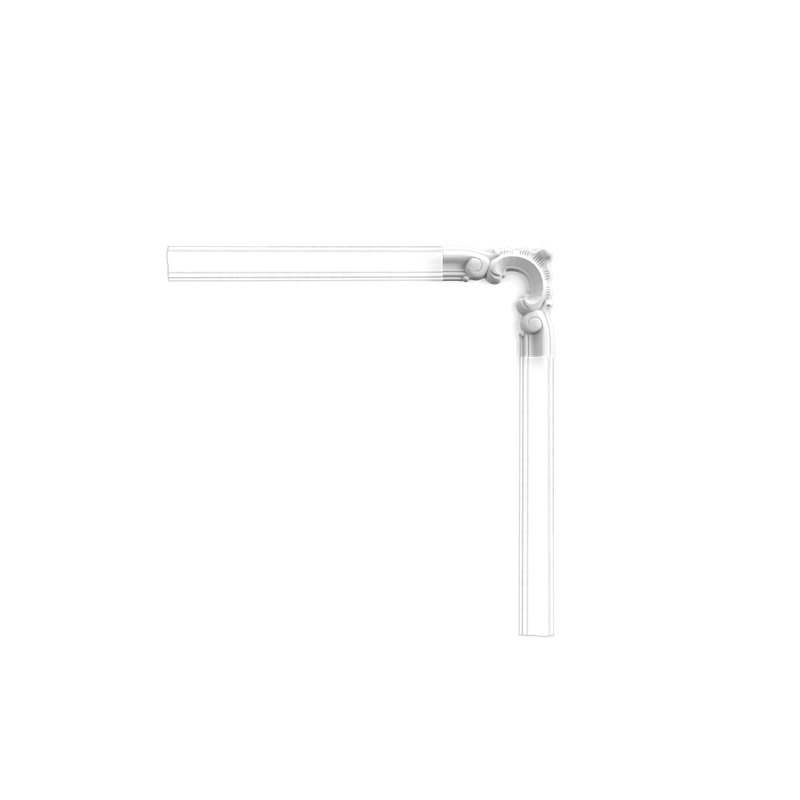 P8030D Orac Hoekstuk voor / Coin pour P8030   132x132x17
